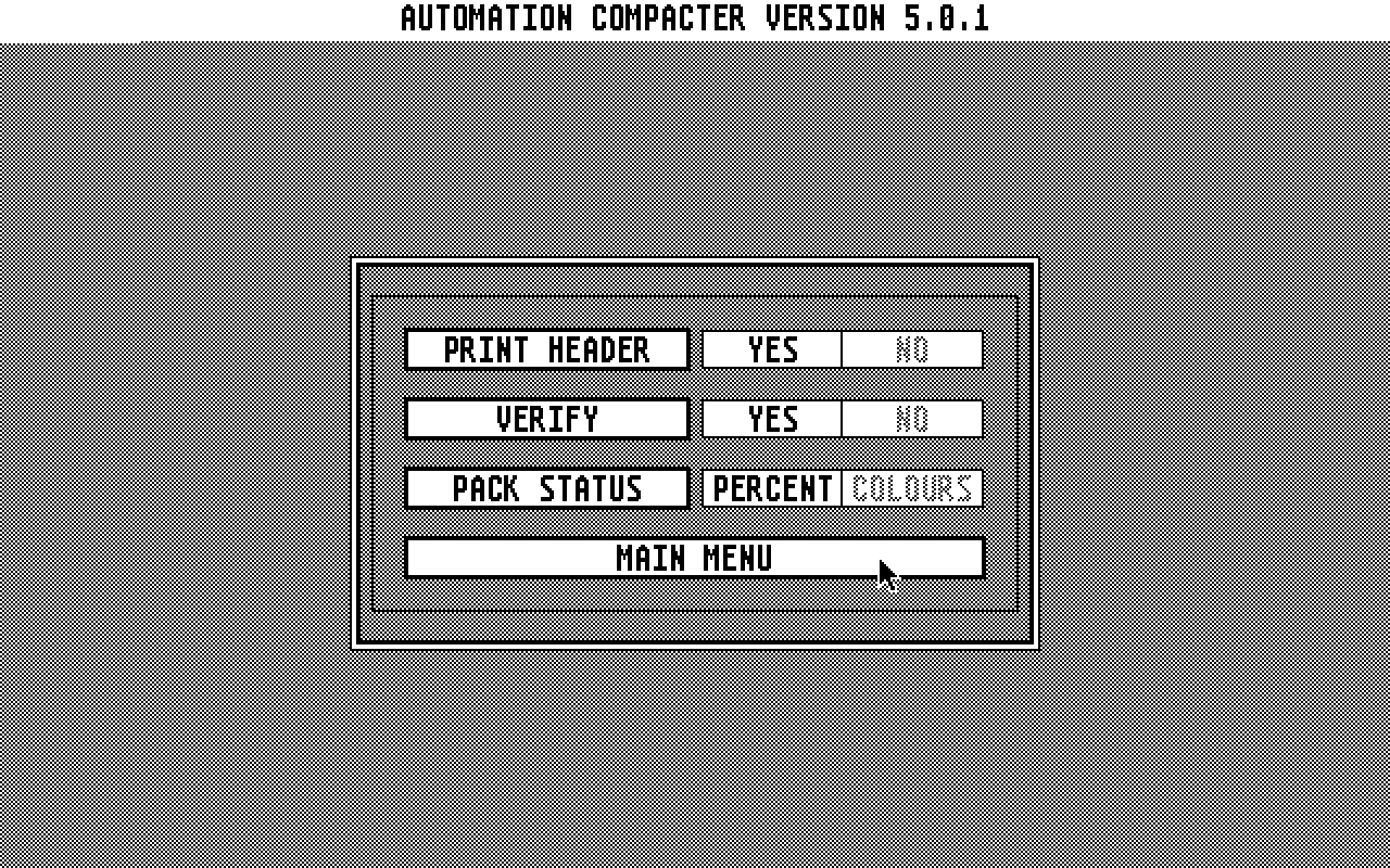 Automation Compacter atari screenshot